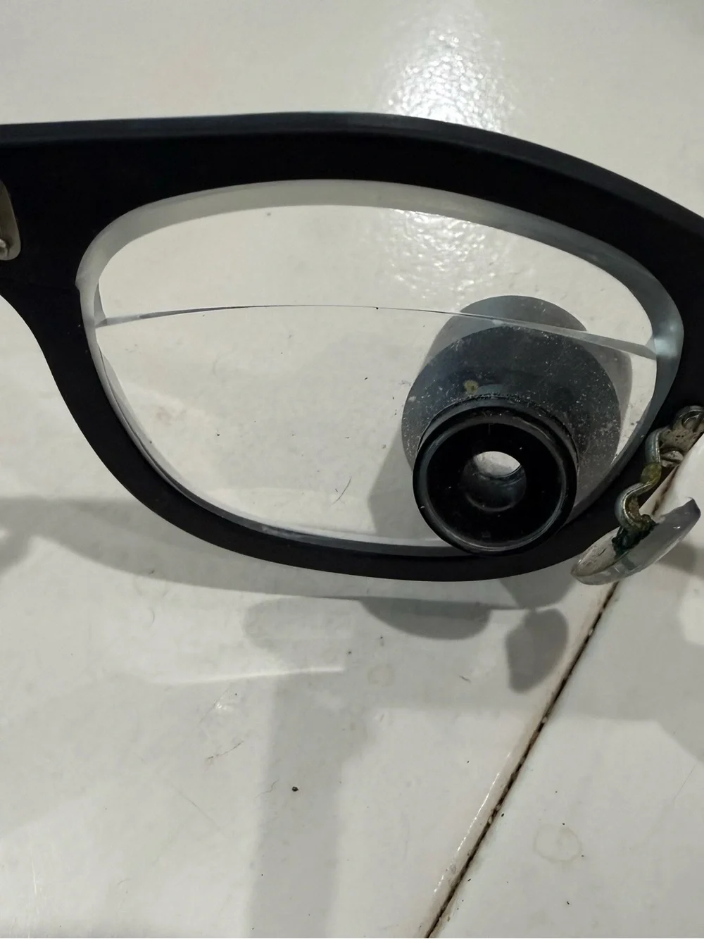 Vintage Dental Loupes 6.0X Optical Glasses Widening Temple Arms